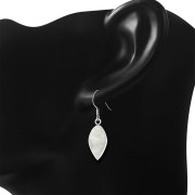 Mother of Pearl Silver Earrings, e386h